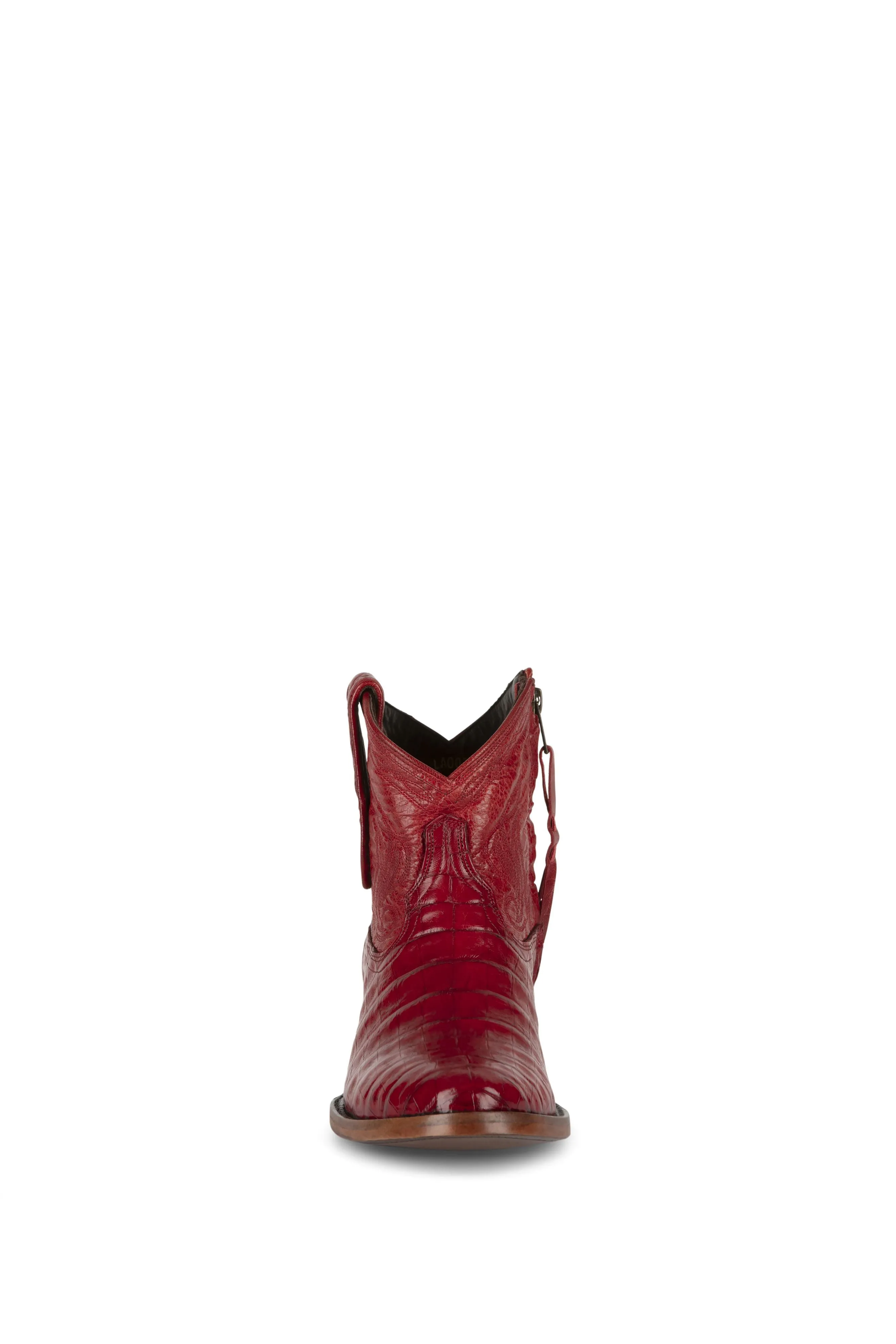 Allens Brand - Sierra Caiman - Round Toe - Red