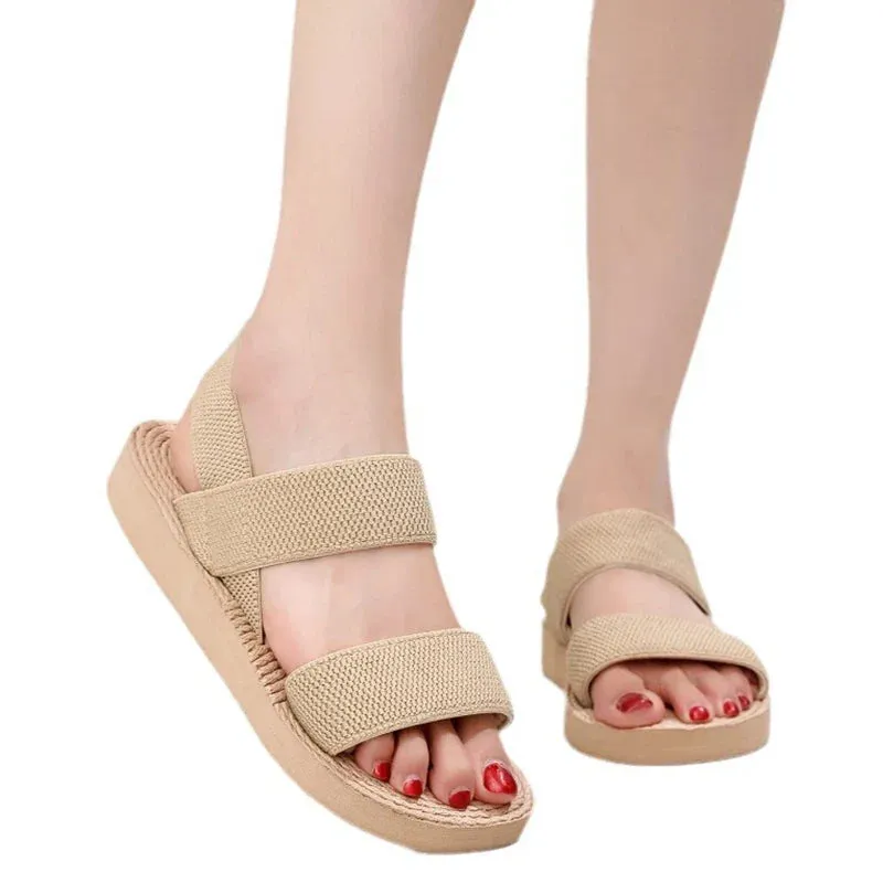 Comfortable Flat Roman Sandals for Women