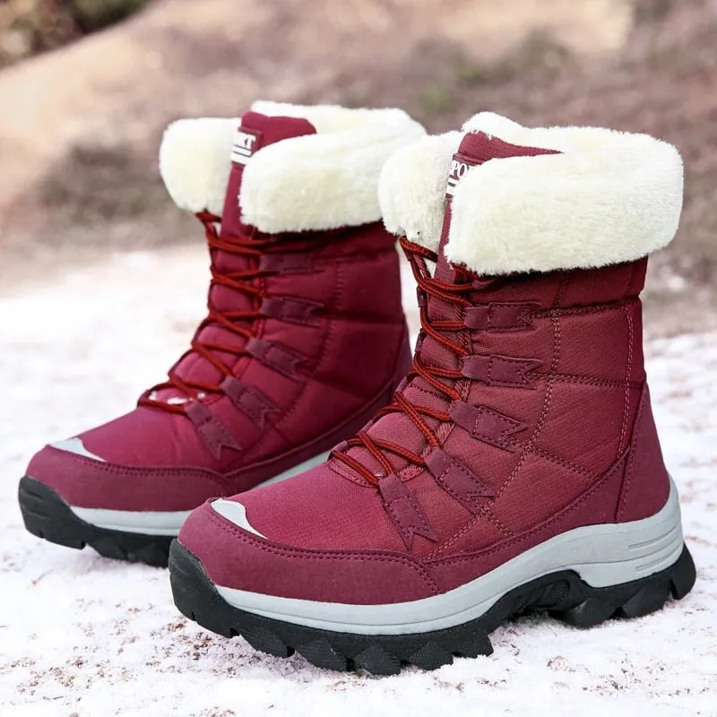 Faux Fur Lined Winter Boots