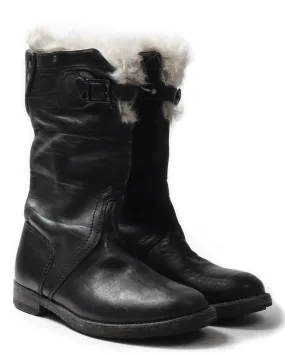 Fur-Lined Boots