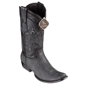 King Exotic Men's 4790774 /Style Dubai Boot/ Teju Boots/ Color Sande Black