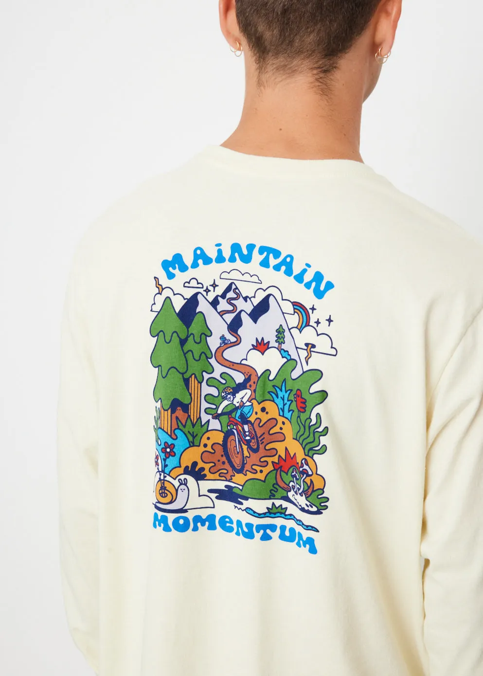 Maintain Momentum Pocket Long Sleeve Responsibili-T-Shirt