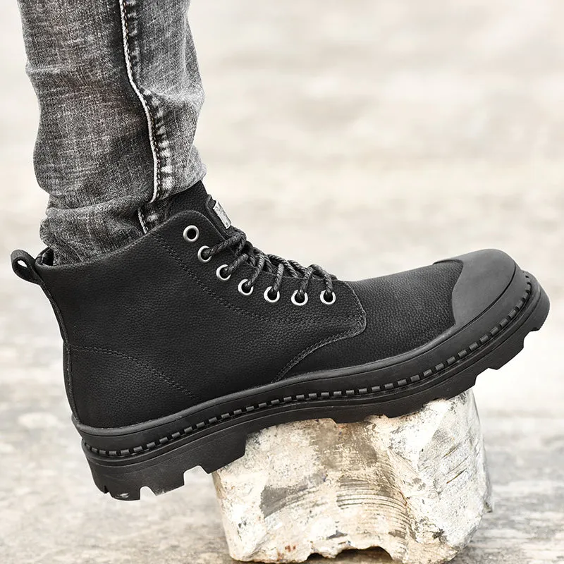 Men's Winter Warm Genuine Leather Boots