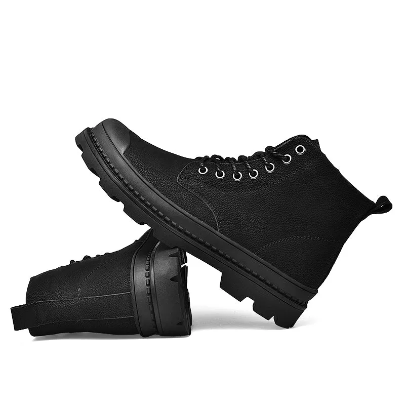 Men's Winter Warm Genuine Leather Boots