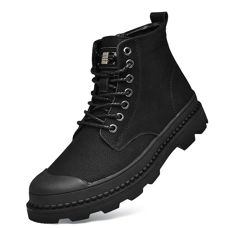 Men's Winter Warm Genuine Leather Boots