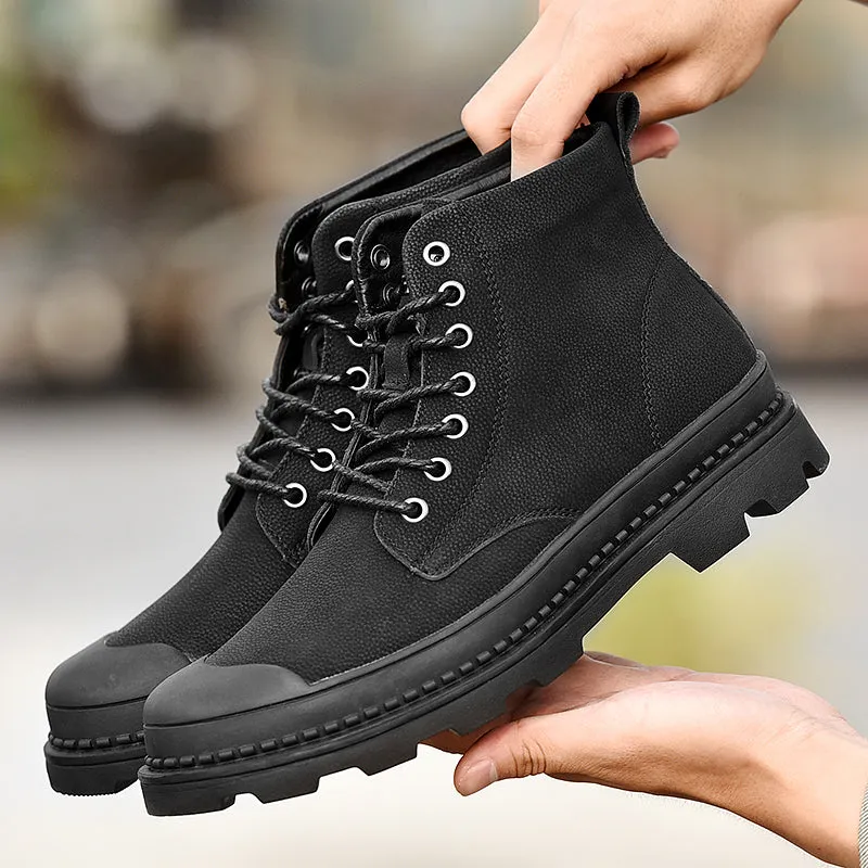 Men's Winter Warm Genuine Leather Boots