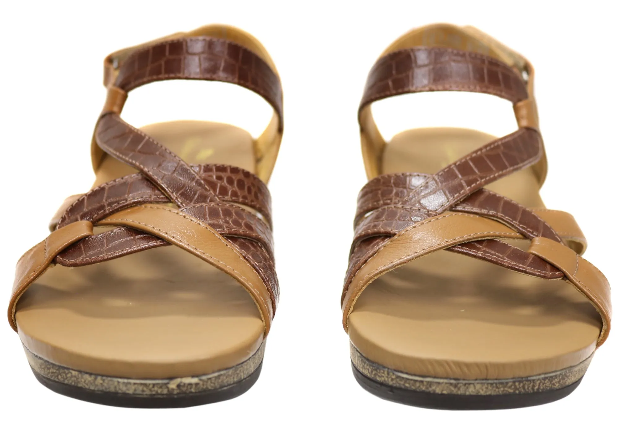 Opananken Anita Womens Comfortable Brazilian Leather Sandals