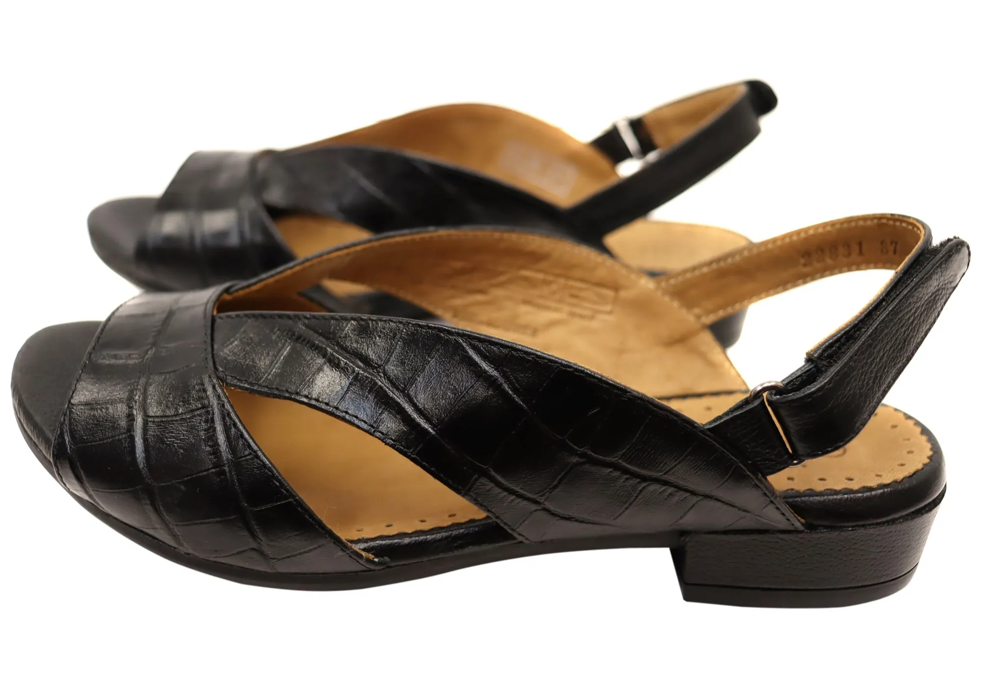 Opananken Baili Womens Comfortable Brazilian Leather Sandals