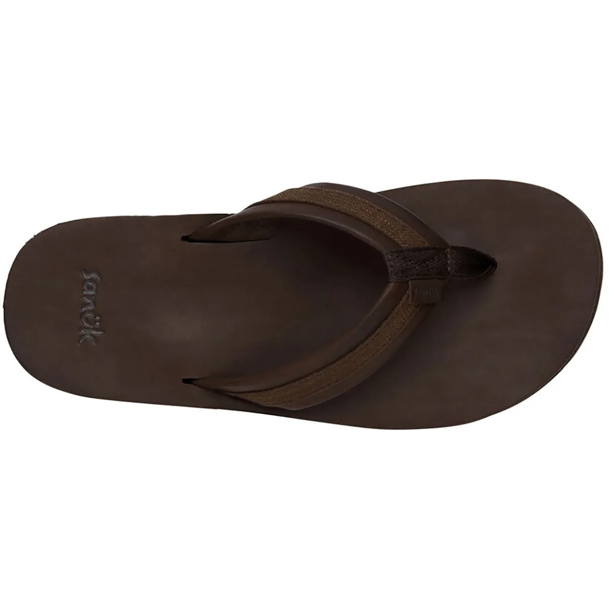 Sanuk Hullsome Leather ST Men's Sandal Footwear (Refurbished)