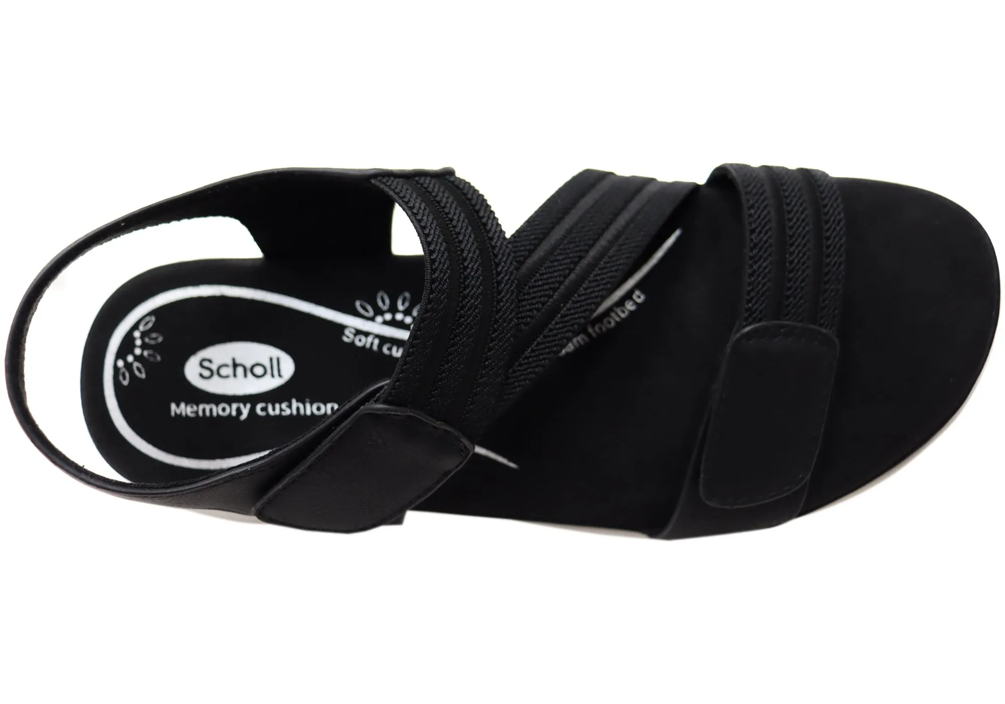 Scholl Orthaheel Rampage Womens Comfortable Sandals