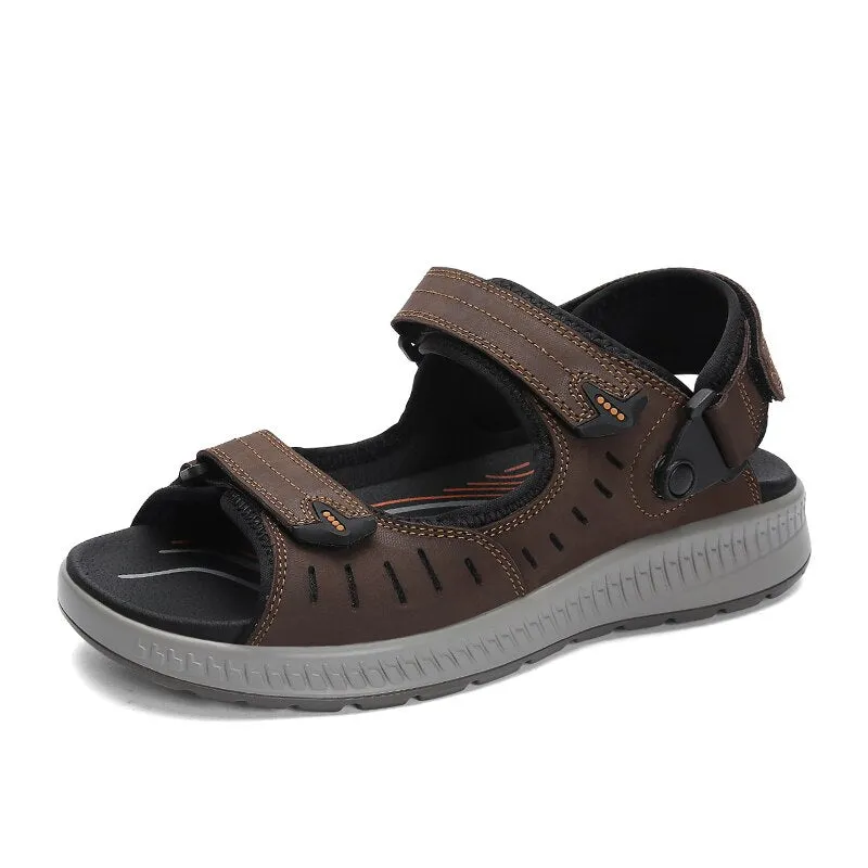 Soft Comfortable Man Outdoors Sandals