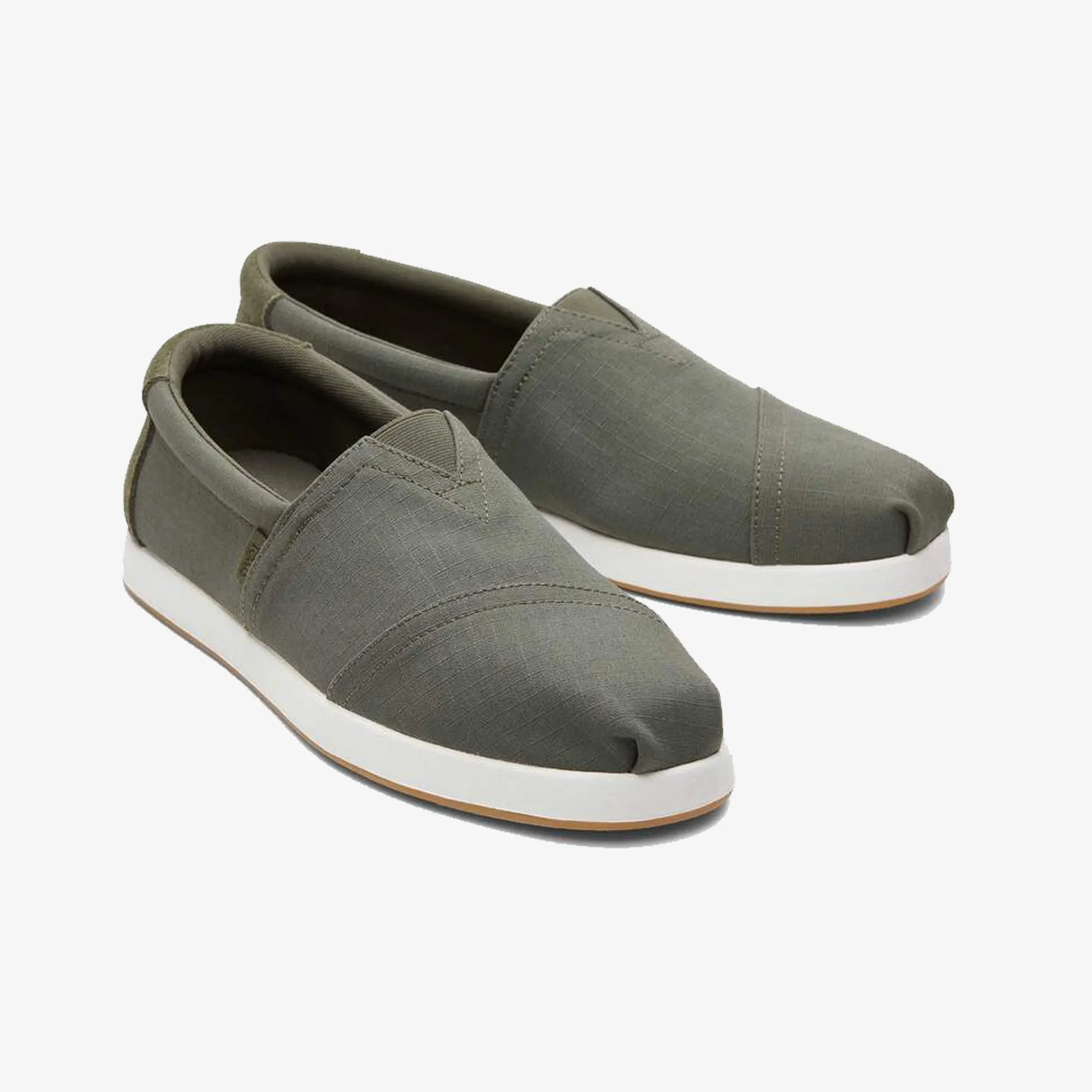 Toms | ALP FWD WIDE WIDTH SUEDE CASUAL  { GREEN